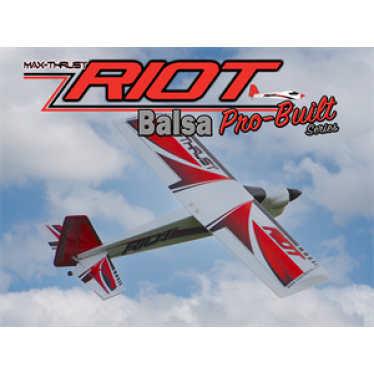 CENTURY UK Riot Balsa Pro Build Century RED 1-MT-BALSA-RIOT-R